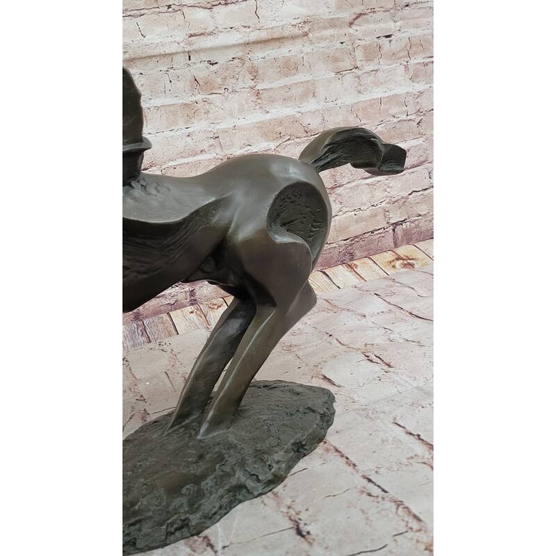 Abstract Bronze Stallion – Modern Equine Sculpture For Contemporary Décor