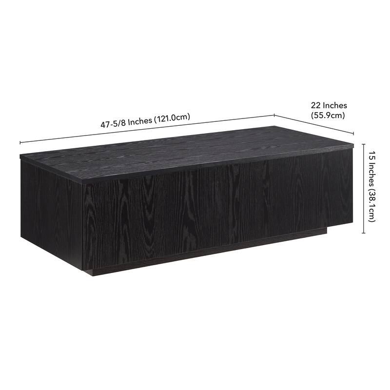 Paxton 48" Wide Rectangular Coffee Table