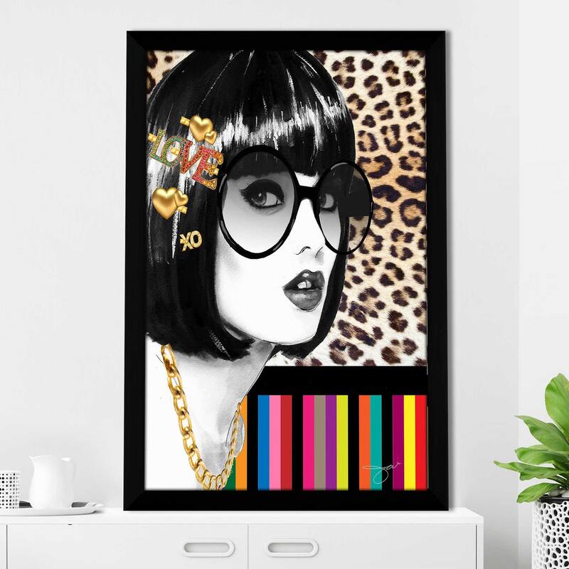 "Love Clip" by Jodi Print on Acrylic