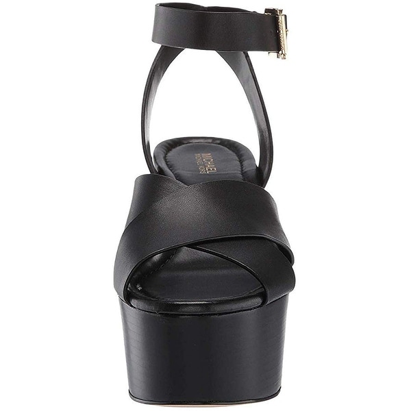 michael michael kors abbott platform wedge sandals