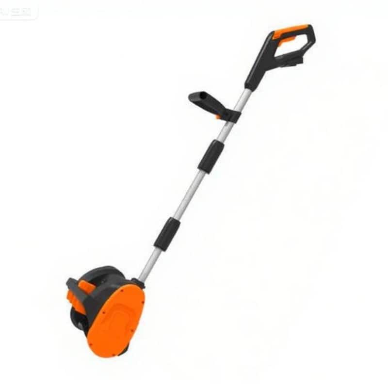 Cordless 12 inch Electric Snow Blower Corded, Snow Thrower for Walkways Deck - N/A - Orange