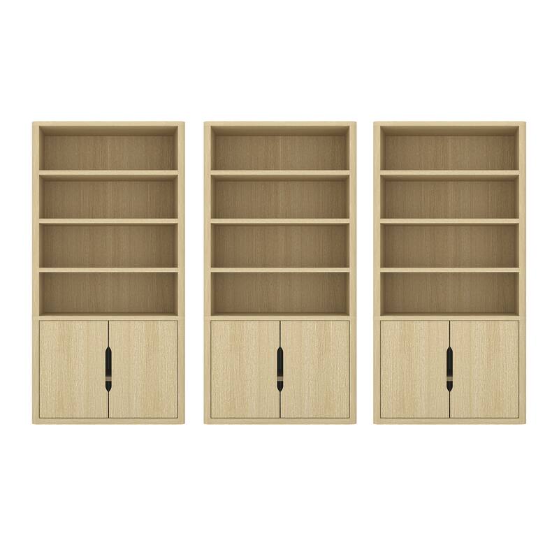 Manhattan Comfort Rivington Modern 40 In Bookcase Cabinet