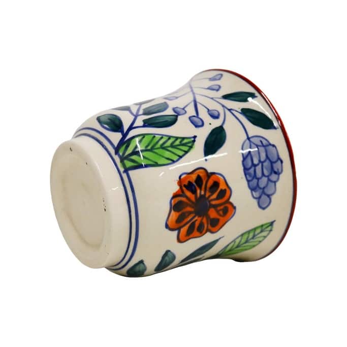 Home&Manor Ceramic Planter Multicolor