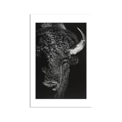 Black Glimpse I Fine Art Paper Print by Julie T. Chapman - Multi