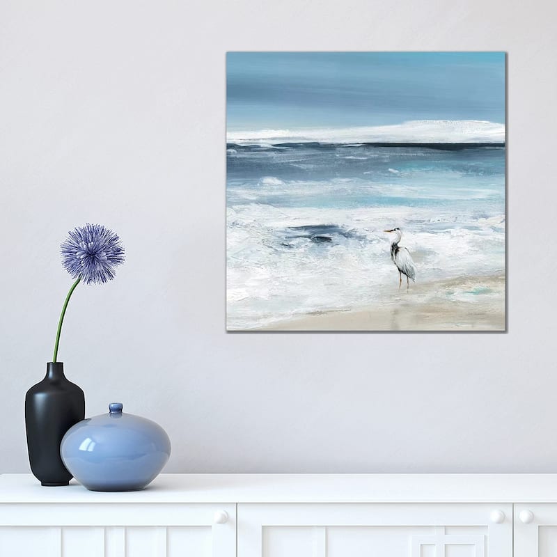 iCanvas "Tidal Fishing II" by Carol Robinson Canvas Print - 18x18x1.5