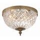 preview thumbnail 1 of 9, Crystorama Lighting Group Richmond 2 Light 10" Wide Flush Mount Bowl Olde Brass