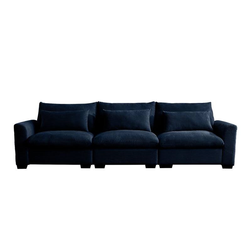 GDFStudio- Mark Corduroy Three-Seater Sofa