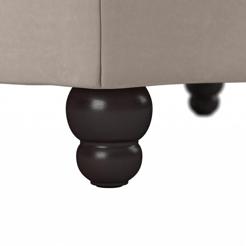 Bush Furniture Coventry Large Upholstered Storage Ottoman