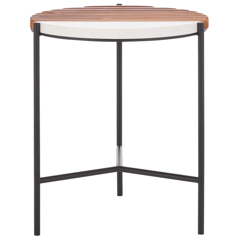 SAFAVIEH Kira End Table - 18" W x 19" D x 22" H - 18Wx19Dx22H