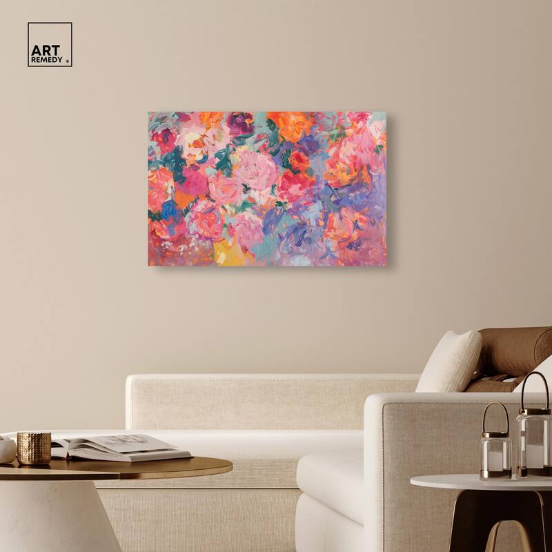 Kaleidoscope of Color Canvas by Art Remedy, Gallery Wrapped