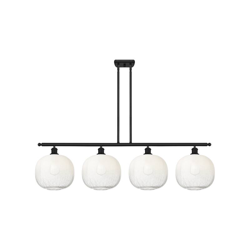 Innovations Lighting Endless Possibilities Ballston - Brookhaven Sphere - 4 Light 49" Stem Hung Island Light