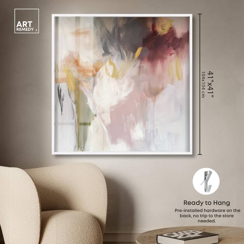 Painterly Energy Shadowbox by Art Remedy