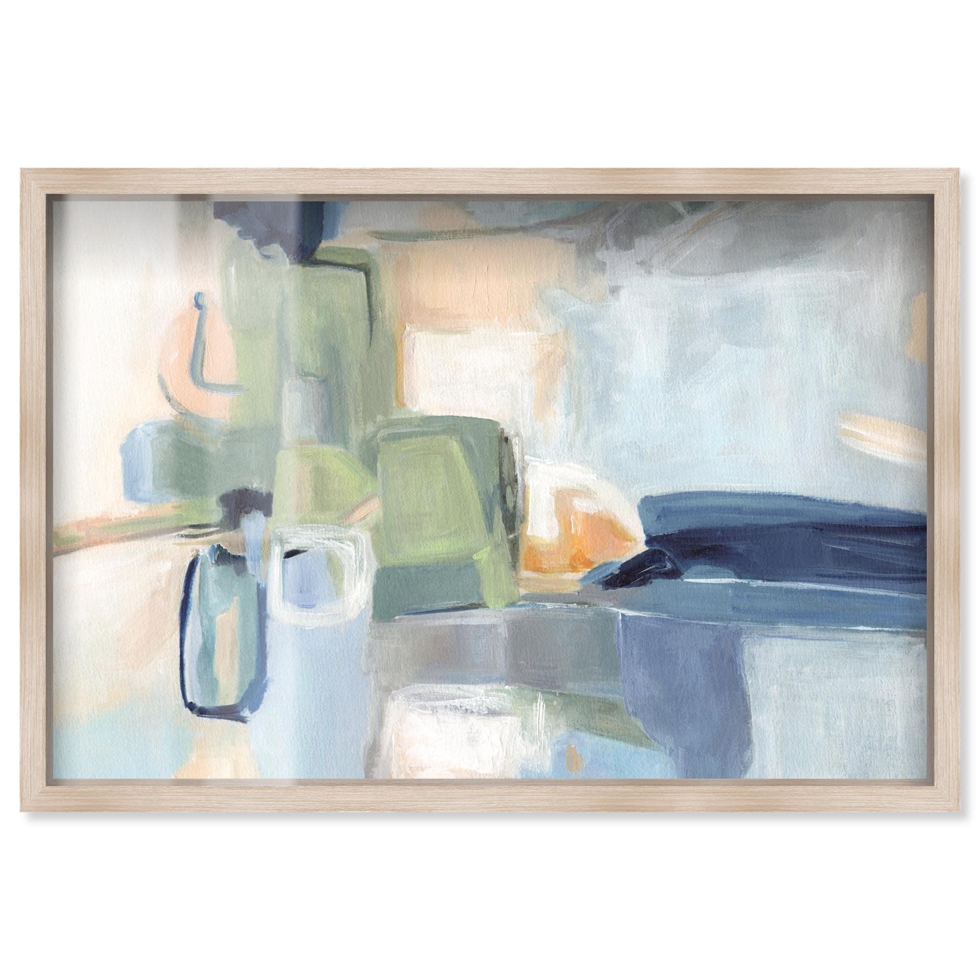 Dreamscape I Living Room Decor Shadowbox Print by Art Remedy