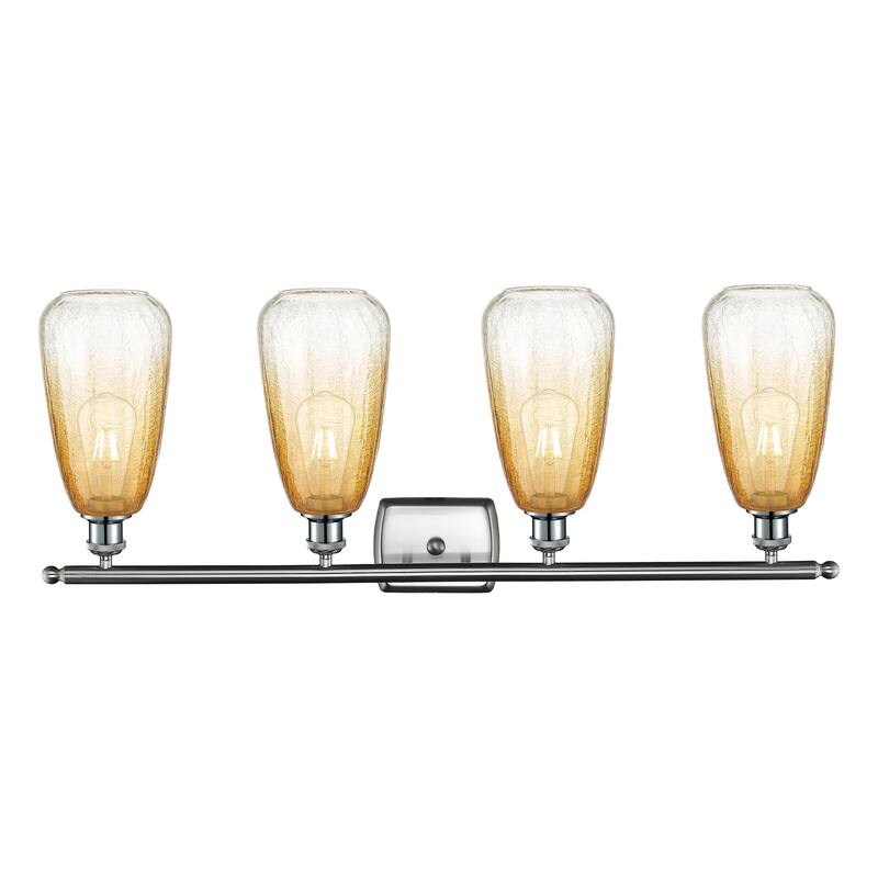 Innovations Lighting Endless Possibilities Ballston - Brookhaven Almond - 4 Light 36" Bath Vanity Light