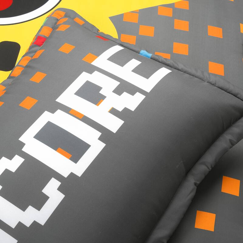 Lush Decor Video Games Reversible Oversized Comforter Set