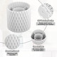preview thumbnail 3 of 8, Makeup Brush Holder Organizer 360 Rotating Makeup Organizer for Vanity