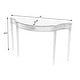 preview thumbnail 7 of 5, Chester 54 in. W Demilune Wood Traditional Console Table