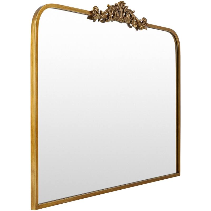 Livabliss Aarlen Traditional Overmantel Mirror - 29"H x 36"W x 2"D