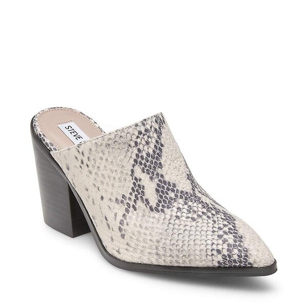 steve madden leather mules