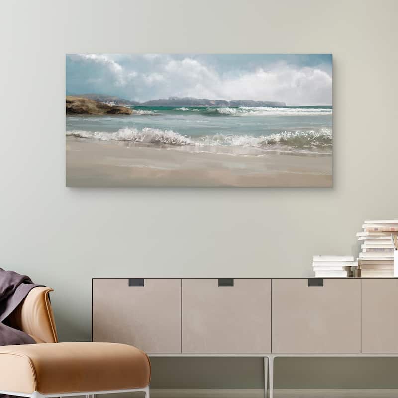 Morning Tides by Studio Arts Canvas Art Print