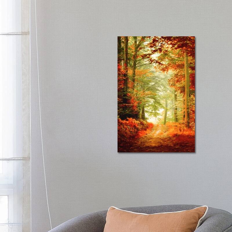 iCanvas "Fall Painting" by Philippe Sainte-Laudy Canvas Print - 26x18x1.5