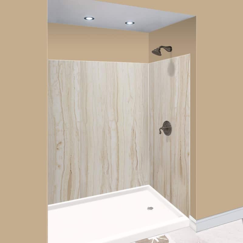 Transolid Expressions 48-in X 60-in X 72-in Glue to Wall Shower/Walls - 60" x 48" x 72"