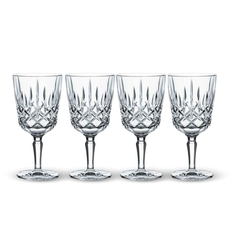 Nachtmann Set of 4 Noblesse Crystal Cocktail Glasses - 12 oz - 12 oz - Clear