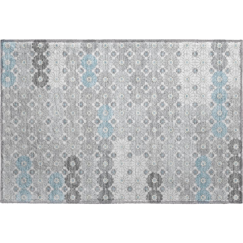 Premium Washable Super Soft Whimsy Mosaic Mayfield Rug
