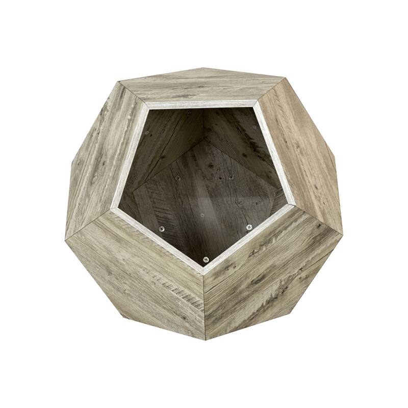 25.98'' Modern Sofa Side Table, MDF Multifunctional Furniture
