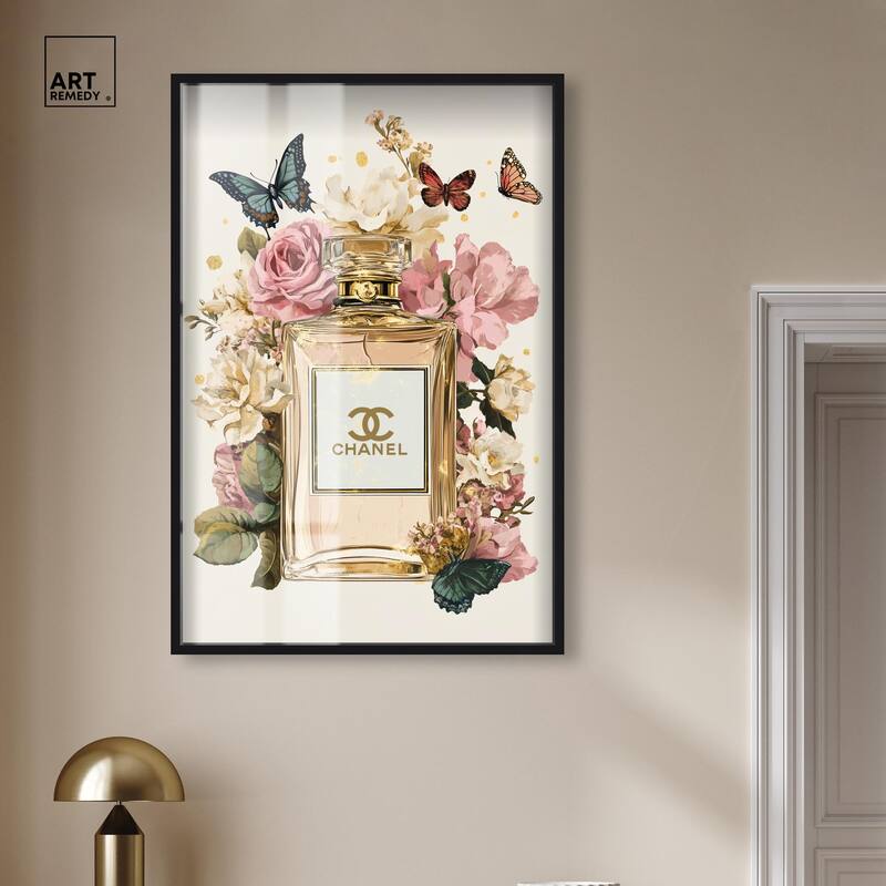 Glam Bloom Butterfly Perfume Shadowbox by Art Remedy