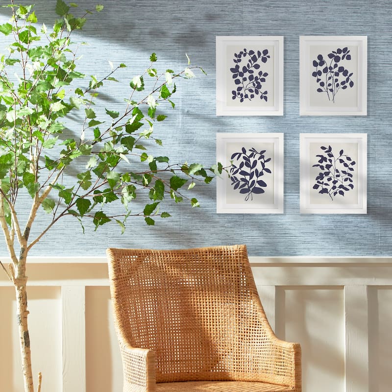 Leafy Vine Prints, Set Of 4