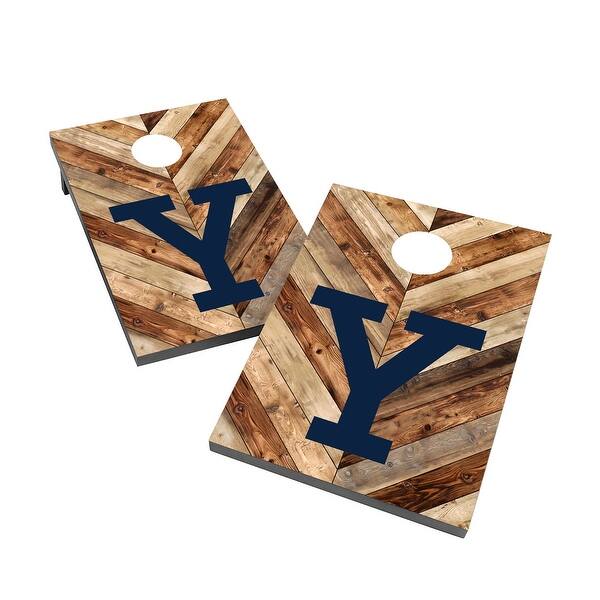 slide 2 of 5, Yale University Bulldogs 2x4 Cornhole Boards Include Carrying Case