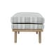 preview thumbnail 35 of 60, HomePop upholstered Bench with Wood Base