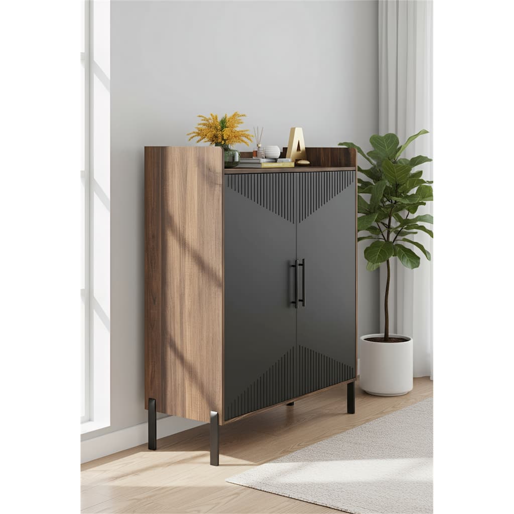 Chic Entryway Storage Cabinet