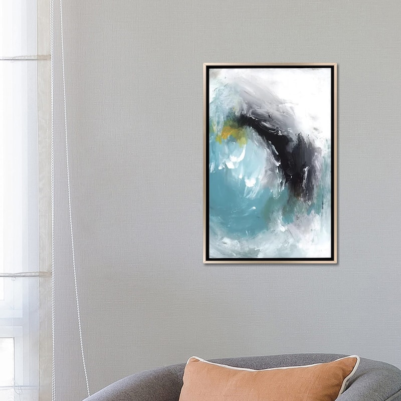 "Aquamarine I" by PI Studio Framed