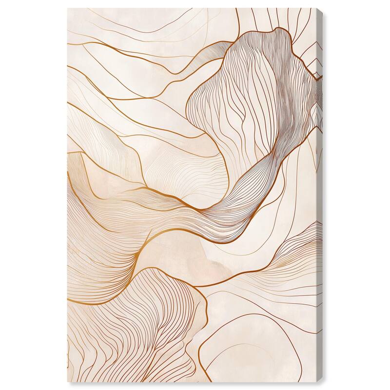 Contoured Reverie II Canvas by Art Remedy, Gallery Wrapped - 30" x 45"