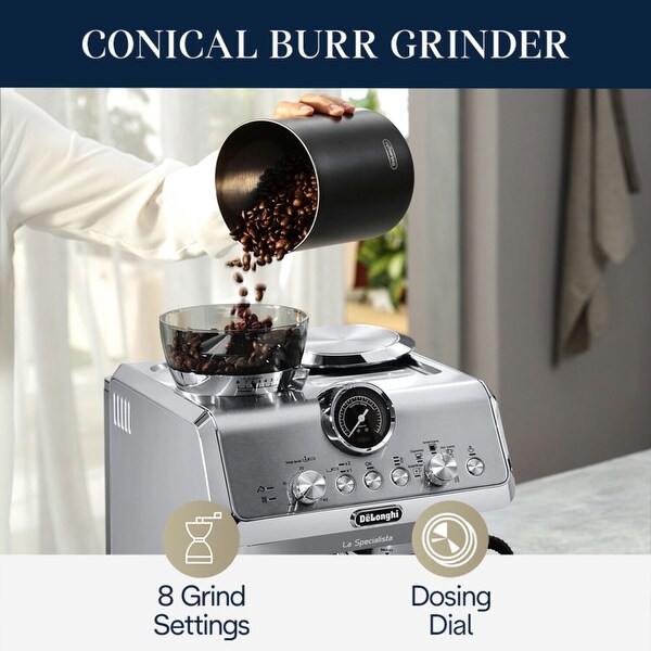 希少 綺麗 De'Longhi Mod.EAM1000BJ De'Longhi La Specialista Arte Evo Espresso Machine with Cold Brew