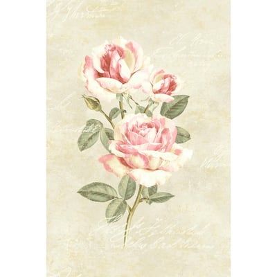 Seabrook Designs Durham Abstract Floral Script Unpasted Wallpaper - 72 in. W x 9 ft. L bolt 54 sq. ft.