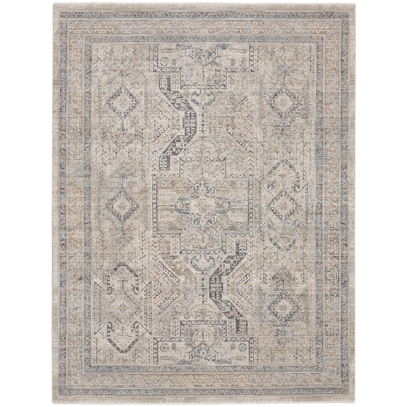 Nourison Nyle Vintage Persian Medallion Boho Area Rug