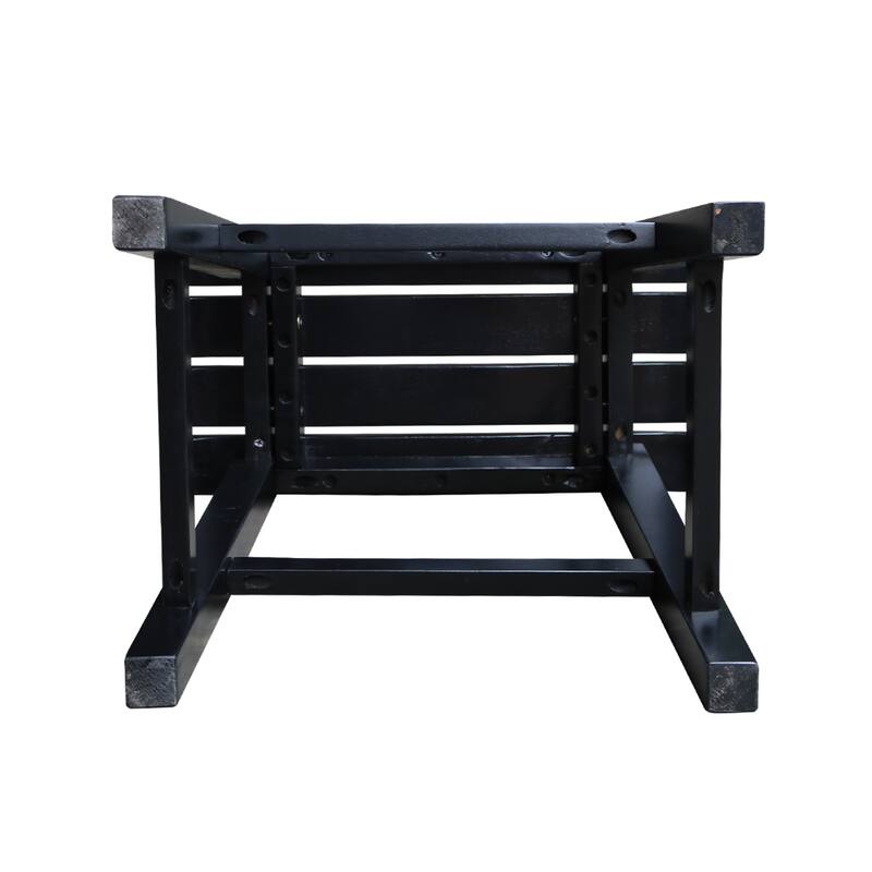 International Concepts Espresso Slat Seat Stool