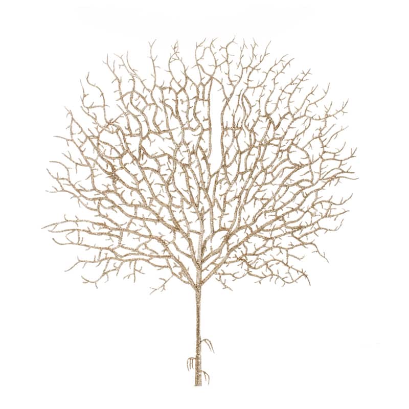 Glittered Twig Spray (Set of 6) - N/A