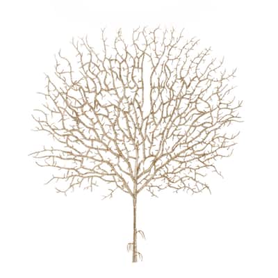 Glittered Twig Spray (Set of 6) - N/A