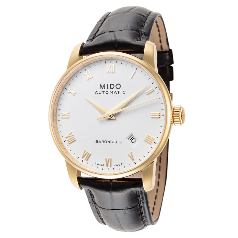 Mido Men's Baroncelli II 38mm Automatic Watch M86003264 - Black - N/A