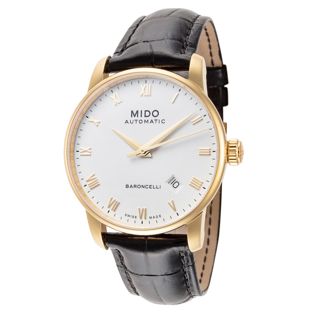Mido Men's Baroncelli II 38mm Automatic Watch M86003264 - Black