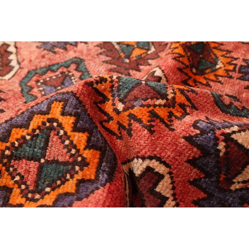 ECARPETGALLERY Hand-knotted Andelz Copper Wool Rug - 3'10 x 10'0