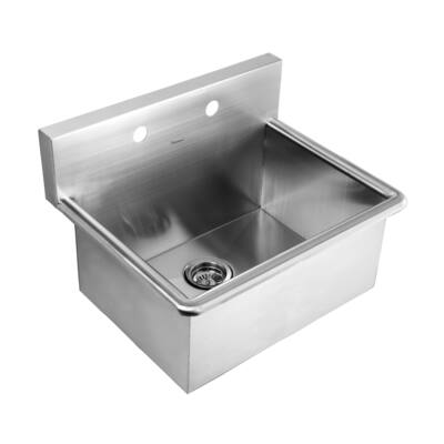 Whitehaus Noah's Drop-in Single Basin Stainless Steel Kitchen Sink