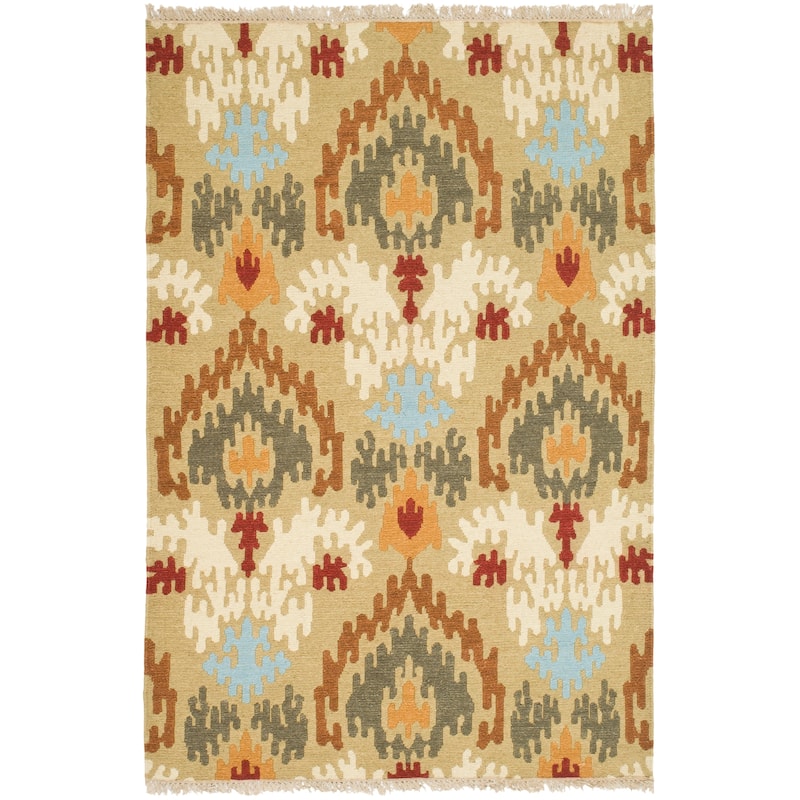 SAFAVIEH Couture Handmade Sumak Flatweave Pascaline Traditional Oriental Wool