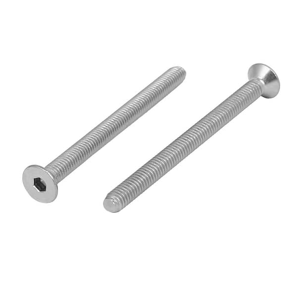 Eye Bolt YGAOHF 2.5 Inches Eye Hooks Screw, 6 Pack 304 Stainless Steel Eye Lag Eye Bolts