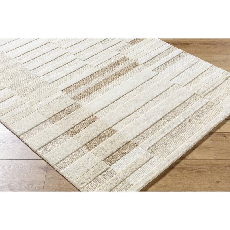 Livabliss Scandinavian Brook Stripe Area Rug