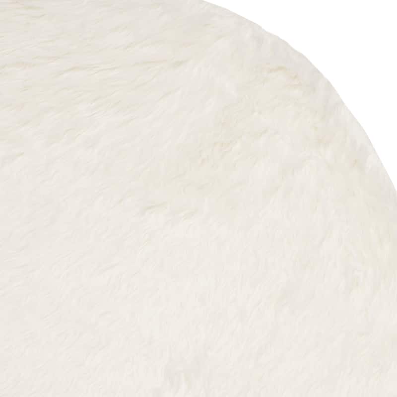 SAFAVIEH, Faux Sheep Idith Shona 2.4-inch Thick Rug